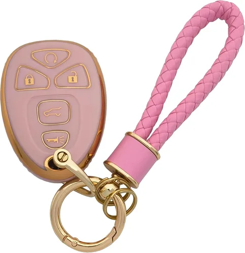 Miniatura 6 de Funda para Llavero Portallaves Estuche Soporte para Llaves Carcasa Protectora de TPU Suave Protector Accesorios para Automóvil