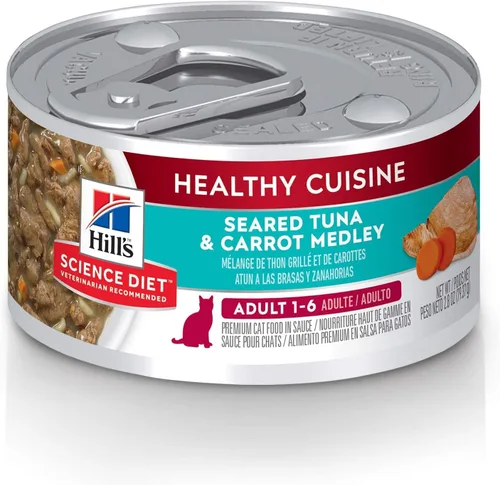 Hill's Science, comida enlatada guisada dietética para perros, 2.8 onzas, paquete de 24, Adulto