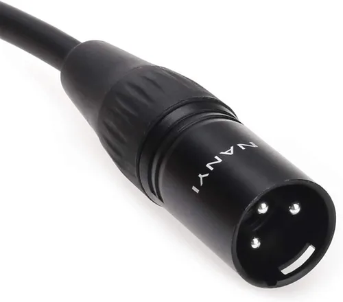 Miniatura 6 de NANYI Cable de micrófono XLR hembra a XLR macho, 1.6 pies