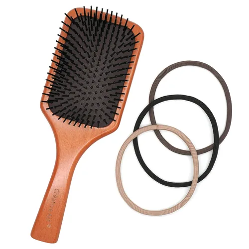 Miniatura 2 de Lazos elásticos extra largos para cabello grueso y rizado, soportes para cola de caballo para mujeres u hombres, sin bandas metálicas, trenzas