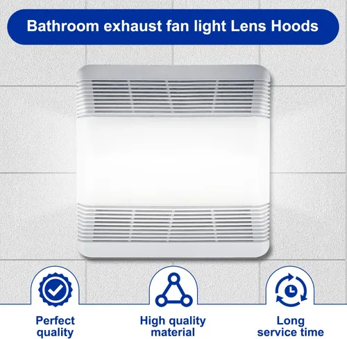 Miniatura 3 de HASMX Nutone - Lente de luz para ventilador de escape S53740000, compatible con modelos 605P, 660, 660P, 660RP, 665, 665F, 665N, 665RF, 665RP
