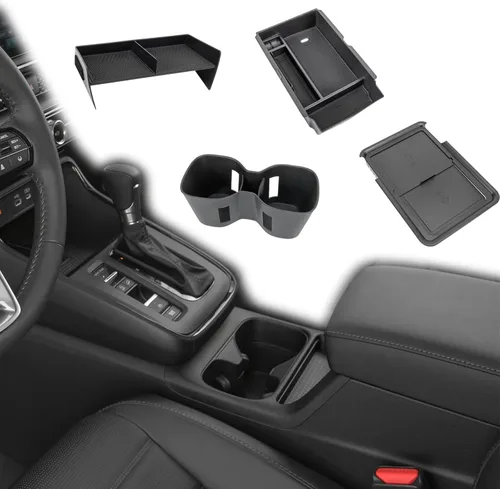 Miniatura 7 de Organizador de consola central compatible con reposabrazos Honda CRV 2026 2025 2024 2023, caja de almacenamiento para monedas y vidrio, inserto