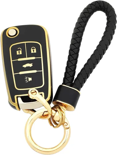 Miniatura 51 de Funda para Llavero de Coche Llavero Funda de Llave de TPU Suave Carcasa de Protección Portallaves Accesorios