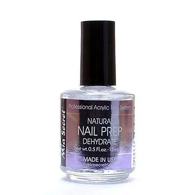 Miniatura 2 de Mia Secret 2 unidades de preparación de uñas natural profesional deshidratan 0.5 onzas líquidas. 0.5 fl oz.