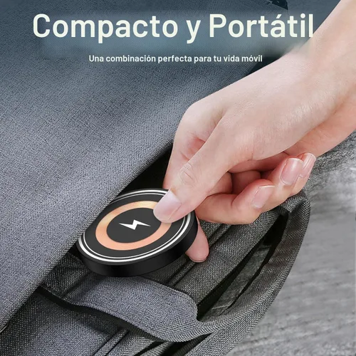 Miniatura 5 de Cargador inalámbrico para Samsung 15W magnético cargador inalámbrico imán almohadilla de carga rápida para Samsung Galaxy S26/S25 Negro