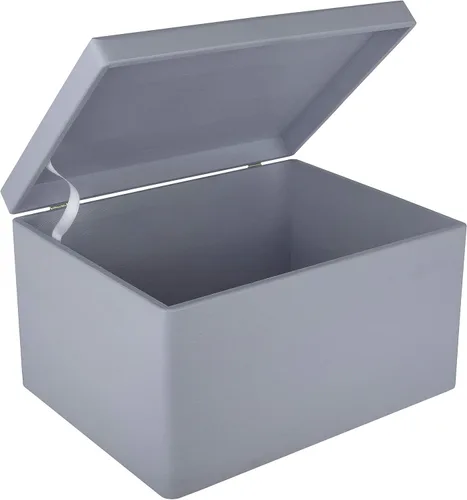 Miniatura 27 de Creative Deco Caja Grande de Madera Negra para Almacenamiento con Tapa con Bisagras 11.8 x 7.87 x 5.51 pulgadas (+-0.5) Caja de Regalo para Negro