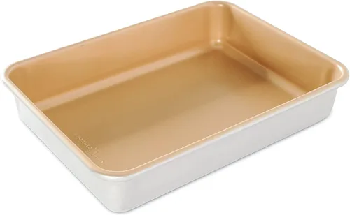 Miniatura 8 de Nordic Ware Naturals - Molde redondo antiadherente para tartas, 8 pulgadas