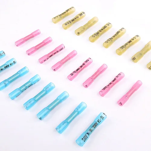 Miniatura 7 de Nilight 200 PCS Conectores de Empalme Termorretráctiles - Conectores de Cable Impermeables - Terminales Eléctricos de Grado Marino Automotriz - Kit