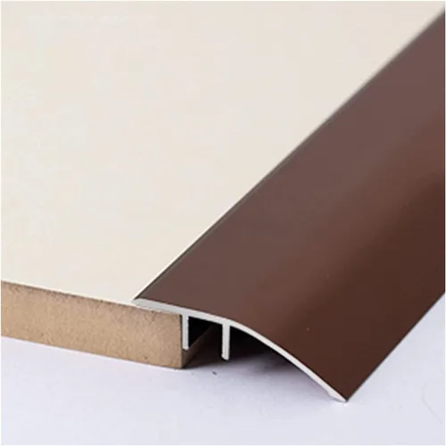 Miniatura 8 de Tira de umbral de transición suave para piso/alfombra/puertas, borde de aluminio metálico para transiciones de umbral con una altura inferior a 0.6