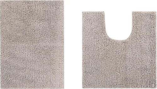 Miniatura 79 de Better Trends Micro Collection - Tapetes de baño, alfombra suave, alfombra de felpa absorbente, alfombra de baño 100% poliéster para suelo de baño