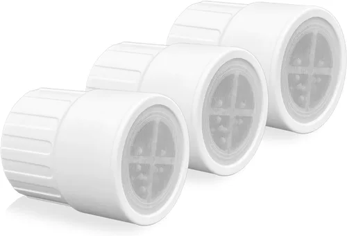 Filtro de repuesto compatible con cabezal de ducha filtrado JOLIE, filtro de revitalización de alto rendimiento, cartucho de repuesto (3 piezas)