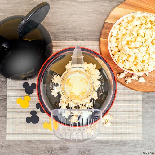Miniatura 6 de Uncanny Brands Disney Mickey Mouse - Máquina para hacer palomitas de maíz - Electrodoméstico de cocina