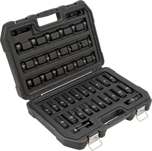 Miniatura 3 de DEWALT - Juego de llaves de impacto, combinación MM/SAE, unidad de 1/4 pulgada, 48 piezas (DWMT19251)