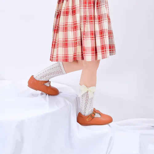 Miniatura 3 de Felix & Flora Zapatos de vestir planos Oxfords para niña pequeña, zapatos de princesa Mary Jane para fiesta escolar, zapatos de fiesta