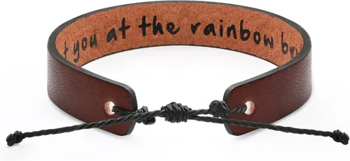Pulseras de cuero para hombres y mujeres, inspiradoras, de aliento, confirmación religiosa, aniversario, conmemorativo, mensaje de recuerdo, pulsera