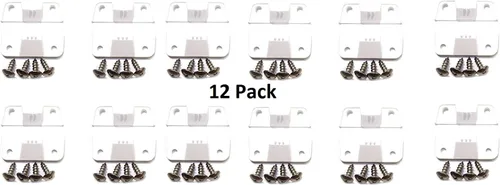 Miniatura 2 de Coleman – Bisagras de refrigerador + tornillos de acero inoxidable de repuesto., Blanco