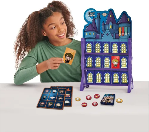 Miniatura 4 de Wizarding World, Harry Potter Games HQ Checkers Tic Tac Toe Memory Match Go Fish Bingo Juegos de cartas Fantastic Beasts regalo, para adultos