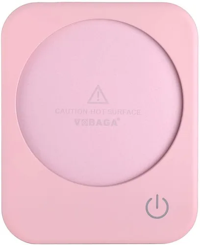 Miniatura 17 de VOBAGA Juego de calentador y taza de café, calentador de tazas de café con apagado automático y 3 ajustes de temperatura para escritorio, oficina