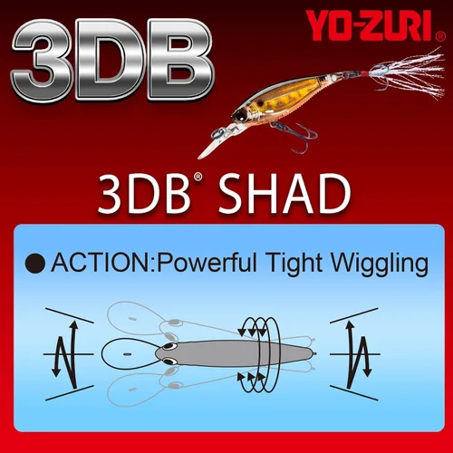 Miniatura 3 de YO-Zuri () ) SHAD 3DB (SP) 【
