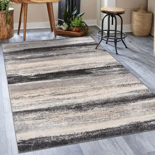 Miniatura 8 de LUXE WEAVERS Lagos Collection 7501 - Alfombra abstracta beige de 2 x 3