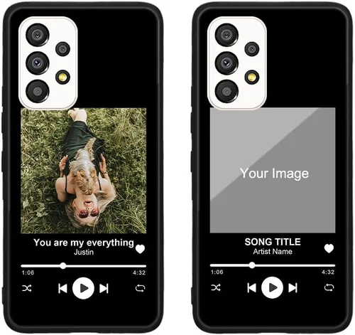 Miniatura 369 de Funda de teléfono personalizada para Samsung Galaxy S22+ / S22 Plus 5G, funda de TPU suave de vidrio templado antiarañazos personalizada con foto