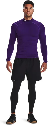 Miniatura 3 de Under Armour ColdGear - Camiseta de compresión para hombre, con cuello alto falso
