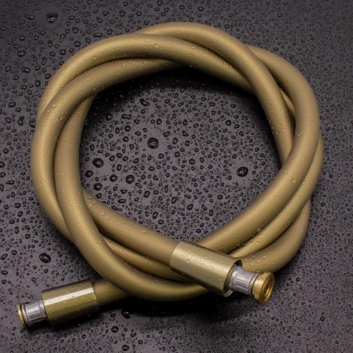 Miniatura 14 de Manguera de ducha corta, extensión de manguera de ducha de silicona ultrasuave, diseño antitorceduras, repuesto de manguera de regadera de mano