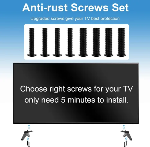 Miniatura 5 de Patas de TV para soporte de TV LG, para 49UN 50UN 55UN 55UN LG TV Legs 55UN6900 55UN7200 55UN7300 55UN7300PUB 55UN6950ZUA 55UN6955ZUF 50UN6900