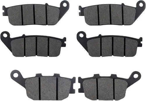 Miniatura 4 de MAKUTU Disc Brake Pads Motorcycle Front Rear Brake Pads for Kawasaki Z750 ABS ZR750L ZR750M 2007-2011 KLE650 for Versys LT 2016 Z650 EER650/Non ABS