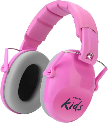 PROHEAR 032 2.0 Auriculares con cancelación de ruido para niños, reducción de ruido de 25 dB, orejeras sensoriales ajustables de protección de oídos