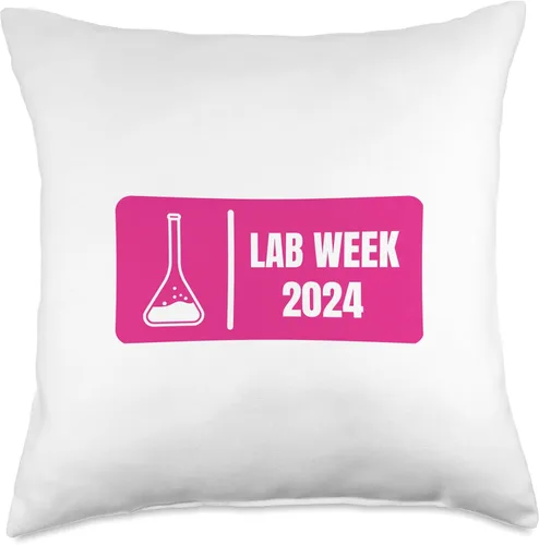 Miniatura 4 de Pink Lab Week 2024, Linda almohada para un técnico de laboratorio