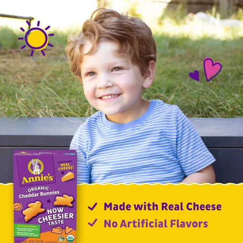 Miniatura 40 de Annie's Organic Chocolate Bunny Graham Snacks, 7.5 onzas