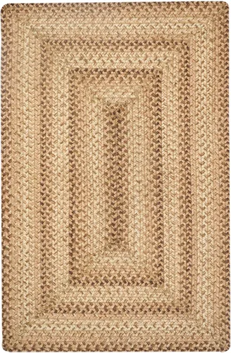 Miniatura 115 de Homespice Alfombras de Área Ovaladas Trenzadas de Yute Denim Azul de 8x10 pies para Sala de Estar, Dormitorio y Comedor. Apto para Mascotas. Estilos
