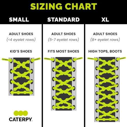 Miniatura 3 de Caterpy Run - The Ultimate Elastic No Tie Shoelaces for Adults and Kids