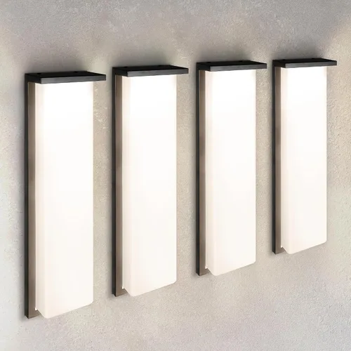 Miniatura 15 de ASD Lámpara LED de pared para exteriores de 8", aplique de casa para puerta delantera 3CCT, regulable, impermeable, certificada por ETL 12W