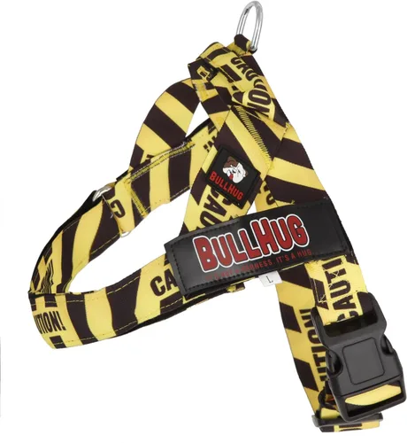 Miniatura 60 de BULLHUG Arnés ajustable para perro, sin tirones, sin estrangulamiento, para bulldogs ingleses, bulldogs franceses, pugs y razas de pecho ancho