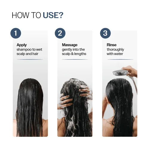 Miniatura 7 de Bare Anatomy Champú anticaídas Proporciona 5 veces control de caída del cabello pH 4.6 Adenosina y péptidos Fortalece las raíces débiles