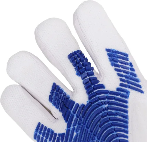 Miniatura 2 de Guantes de portero de fútbol con agarre de palma fuerte, protección para los dedos, antideslizante, látex, nailon, transpirable, guantes de portero