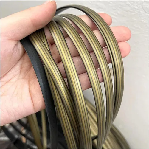 Miniatura 19 de ECYC Material de tejido de ratán sintético plano de 17.64 oz, ratán de plástico para tejer y reparar silla, mesa, manualidades, 01