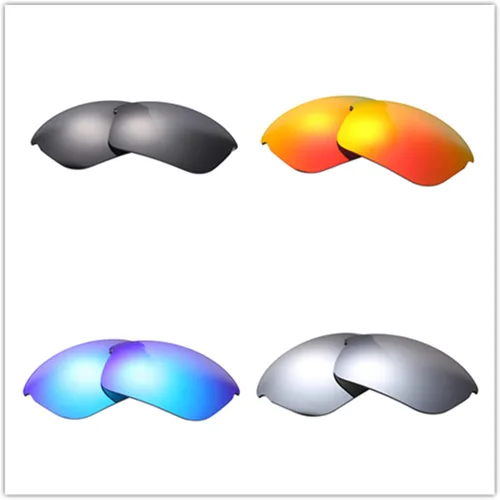 Miniatura 6 de Paquete de 4 pares de lentes de repuesto polarizadas para gafas de sol Oakley Bottle Rocket marco de cristal NicelyFit