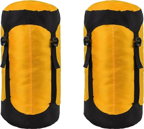 Miniatura 8 de 2 sacos de compresión de 8L/18L/25L/35L, saco de dormir ligero, saco de compresión para camping, senderismo, viajes de mochilero