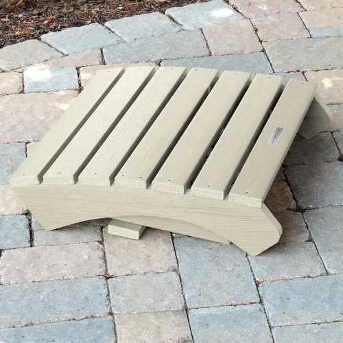 Miniatura 4 de highwood AD-OTL1-WAE Adirondack - Otomana plegable Whitewash Encalar