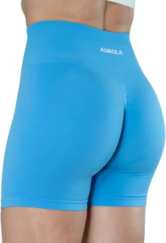 Miniatura 8 de AUROLA Intensify - Pantalones cortos de entrenamiento para mujer, sin costuras, para gimnasio, yoga, correr, deporte, ejercicio activo, fitness
