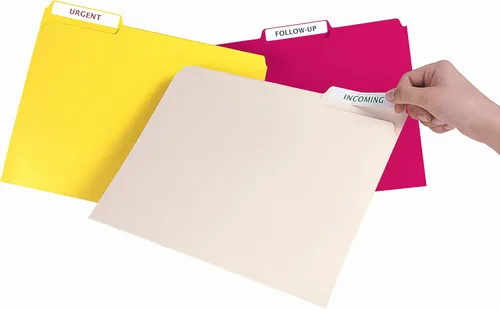 Miniatura 2 de Avery File Folder Labels with Sure Feed, 2/3" x 3-7/16", 750 Printable Labels, Removable, White (8066)