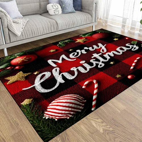 Miniatura 26 de TOMWISH - Alfombra abstracta pintada a mano en blanco y negro con pintura dorada, sala de estar, dormitorio, decoración de suelo, alfombra