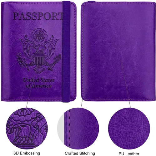 Miniatura 4 de Walnew RFID - Funda para pasaporte