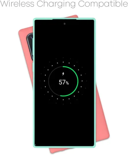 Miniatura 5 de GOOSPERY Funda de gelatina de tacto suave para Samsung Galaxy Note 10 (2019), funda delgada y sedosa (menta)