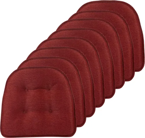 Miniatura 38 de Cojines antideslizantes para silla, ensamblados en Estados Unidos, almohadillas de asiento antideslizantes en forma de U para comedor, cocina