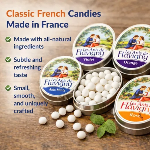 Miniatura 4 de Caramelo duro con sabor a anís 1.76 oz por Les Anis de Flavigny