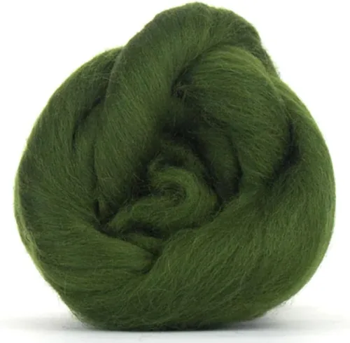 Miniatura 33 de Revolution Fibers Lana Merino para hilar Lana superior peinada Premium 22 micrones, perfecta para proyectos de fieltro, hilado, colgantes
